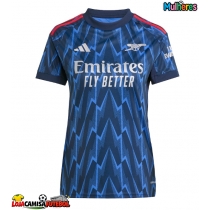 Camisa de Futebol Arsenal Equipamento Secundário Mulheres 2025-26 Manga Curta